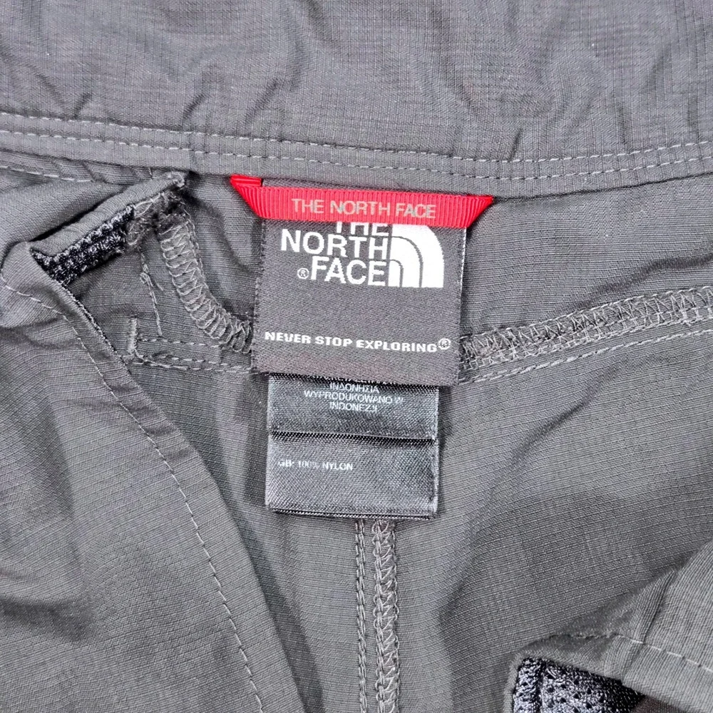 The‎ North Face Two Cargo Shorts Mens 32 Olive and Grey Hiking Utility Bundle